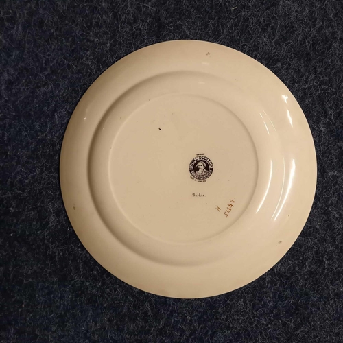 407 - 2 ROYAL DOULTON KINGS WARE PLATES & AN ADAMS PLATE A/F