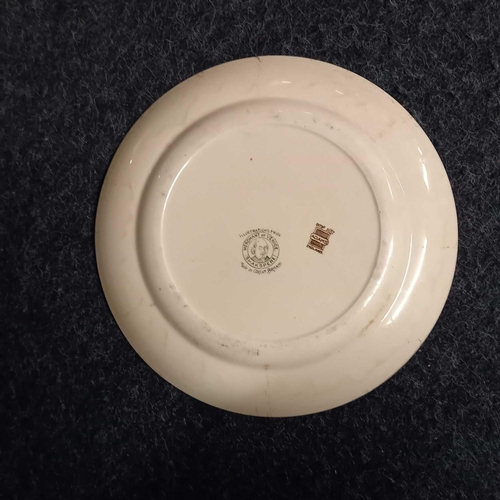 407 - 2 ROYAL DOULTON KINGS WARE PLATES & AN ADAMS PLATE A/F