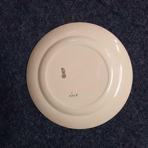 407 - 2 ROYAL DOULTON KINGS WARE PLATES & AN ADAMS PLATE A/F