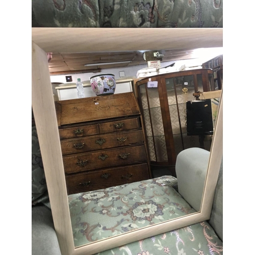 423 - 2 RECTANGULAR FRAMED MIRRORS