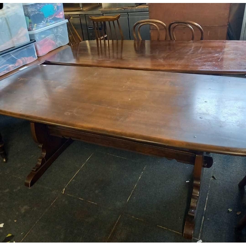 549 - ERCOL OLD COLONIAL DINING TABLE