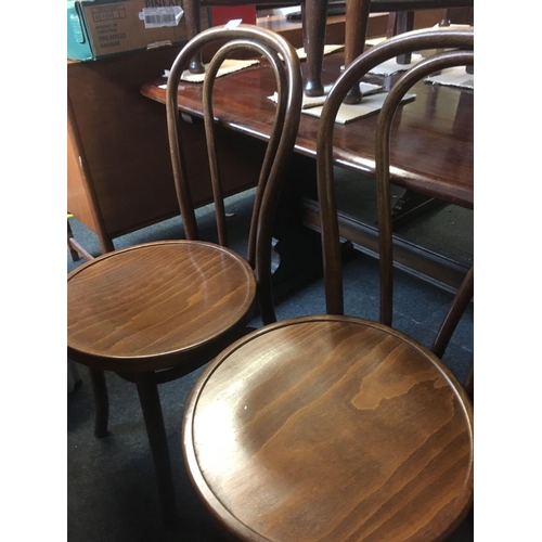 560 - PAIR OF BENTWOOD CHAIRS