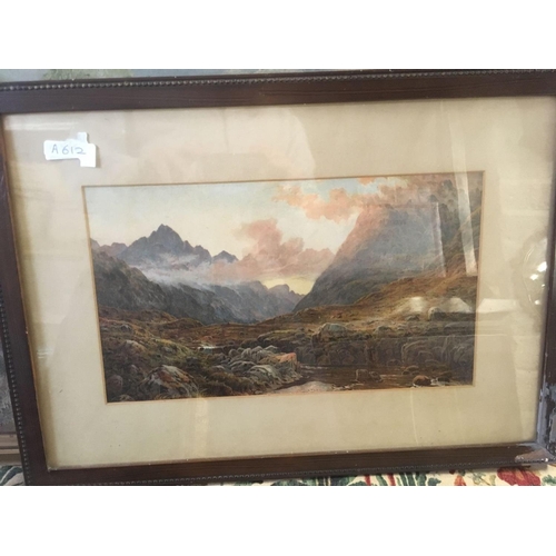 562 - COLLECTION OF VICTORIAN LANDSCAPE PAINTINGS & PRINTS