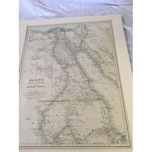 598 - THE COSMOGRAPHIC ATLAS PUBLISHED BY W & AK JOHNSTON 1887.  NARRATIVE PAGES LOOSE IN ORIGINAL WELL WO... 