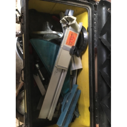 90 - STANLEY TOOL BOX A/F WITH CONTENTS