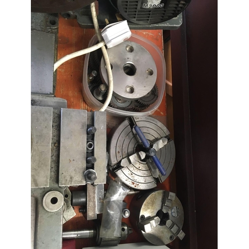 178 - MYFORD ML7 3.5'' CENTRE HEIGHT LATHE WITH LEAD SCREW GEAR BOX, TOOL POSY & SPARE TOOL POST, (INDEX P... 