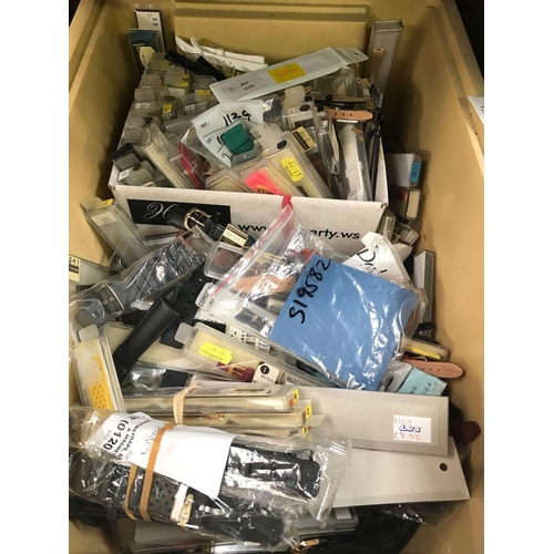 14 - LARGE QTY OF MISC WATCH STRAPS, MANY BY DARLENA & OTHER MAKES