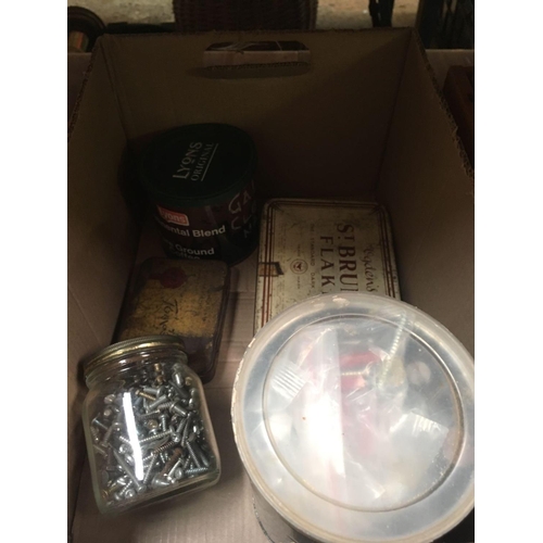 120 - 3 CARTONS OF NUTS & BOLTS, NAILS & OTHER FIXINGS