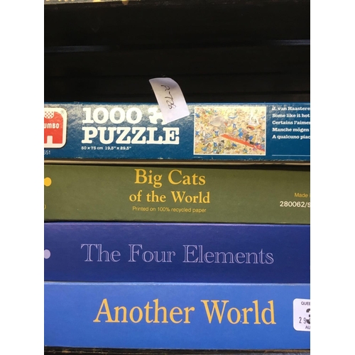 32 - 8 MISC JIGSAW PUZZLES