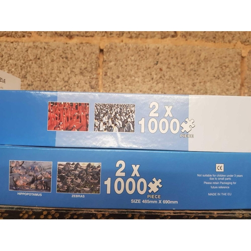 52 - 8 VARIOUS JIGSAW PUZZLES