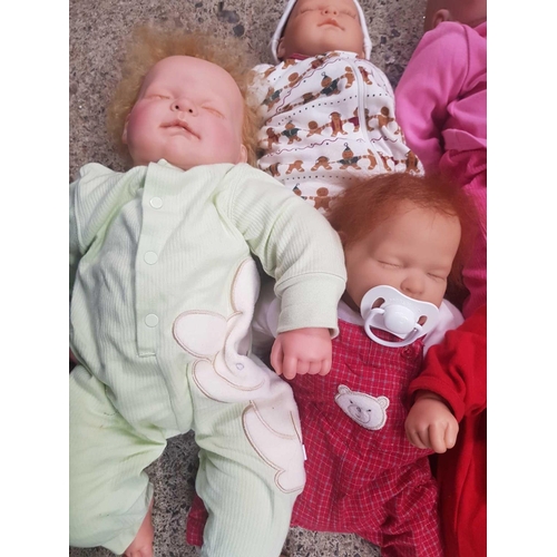54 - 5 BOY DOLLS