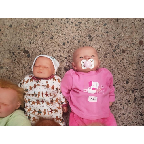 54 - 5 BOY DOLLS