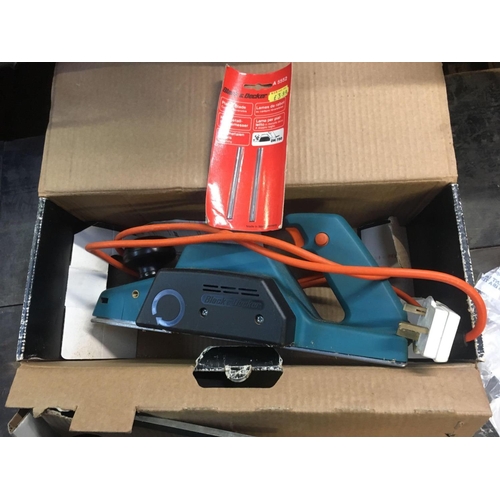 6 - BLACK & DECKER POWER DRILL, DN750 PLANER & A JIG SAW