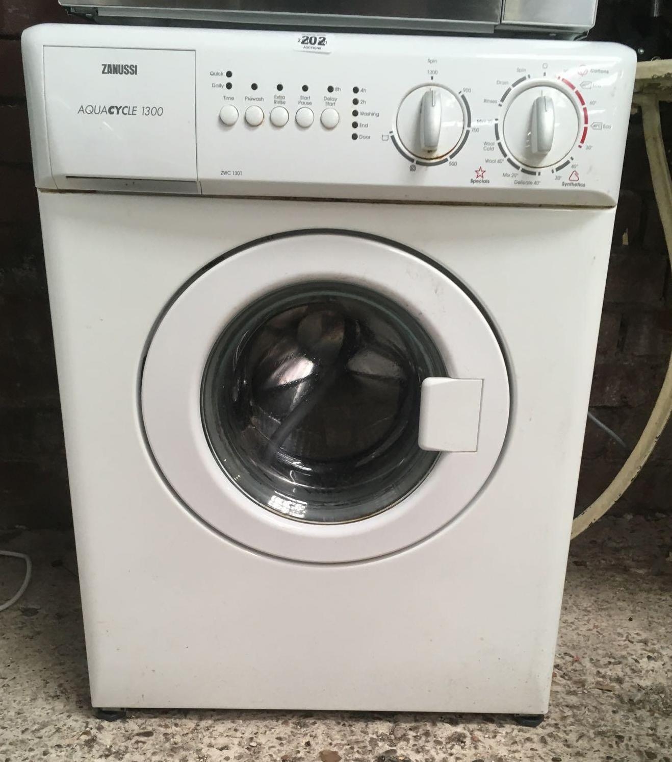 zanussi aquacycle 1300 washing machine