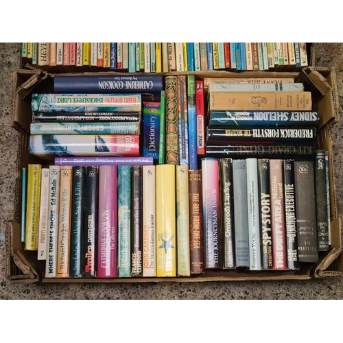 126 - 3 CARTONS OF MISC HARDBACK & SOFT BACK BOOKS