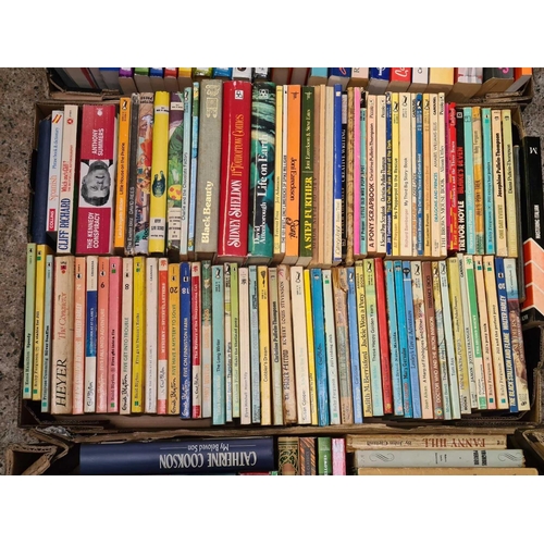 126 - 3 CARTONS OF MISC HARDBACK & SOFT BACK BOOKS