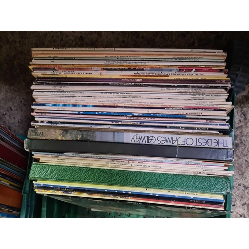 162 - 2 CARTONS OF VARIOUS LP'S & 45'S