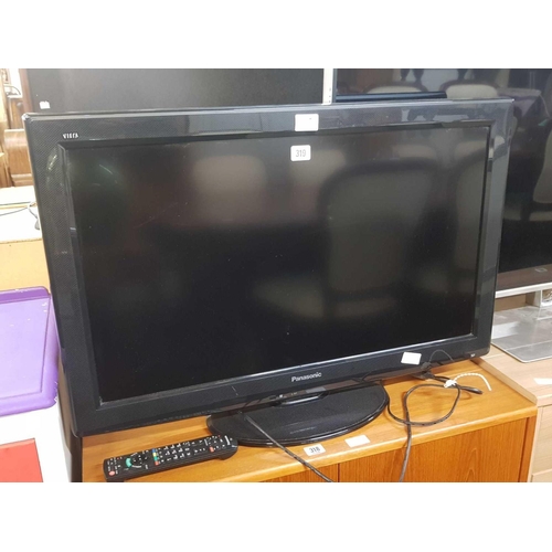 319 - PANASONIC 32'' TV WITH REMOTE