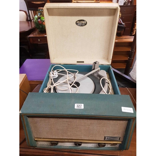 327 - DANSETTI VINTAGE RECORD PLAYER