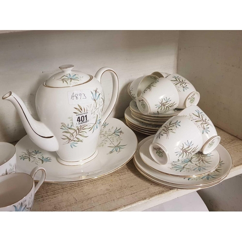 401 - TUSCAN BLUSH LILY TEA SERVICE