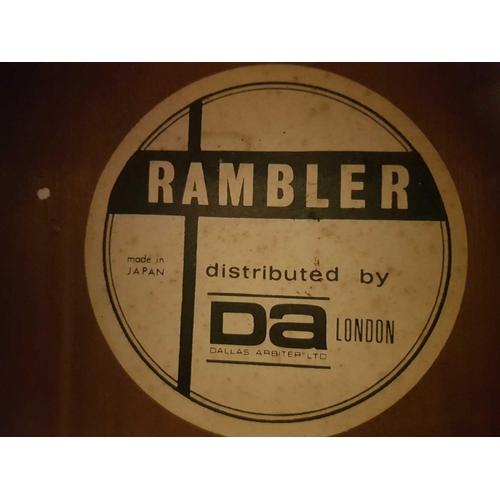 408 - RAMBLER ACOUSTIC GUITAR, RESTORED CONDITION