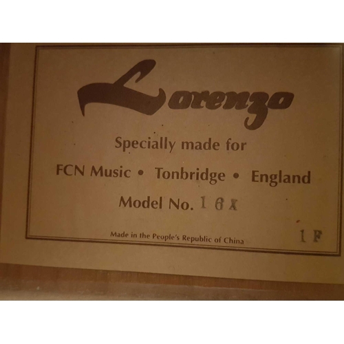 410 - LORNEZO ACOUSTIC GUITAR & STRETTON PAYNE