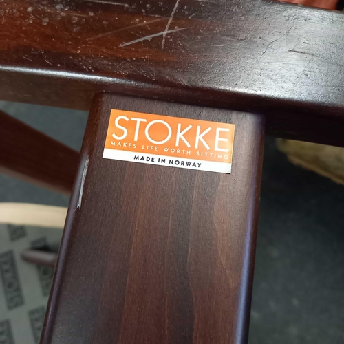 418 - ROCKING CHAIR BY STOKKE MADE IN NORWAY