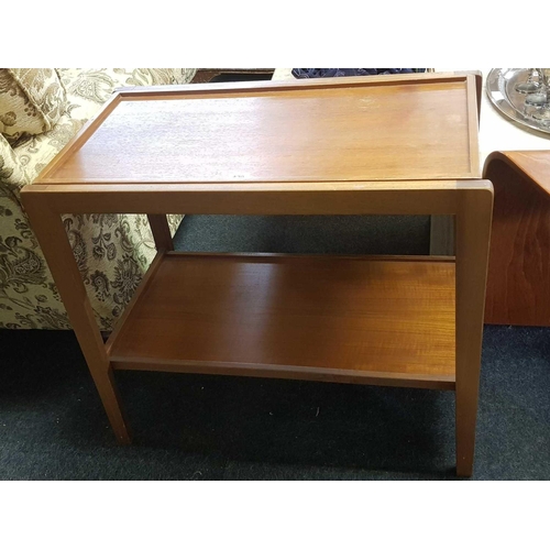 420 - MID CENTURY TEA TROLLEY MINUS WHEELS