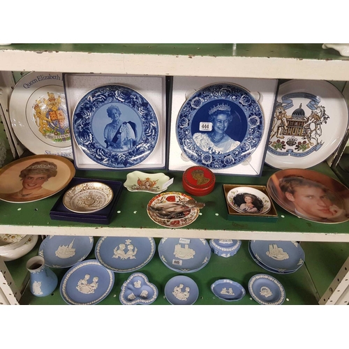 444 - ROYAL COMMEMORATIVE PLATES ETC