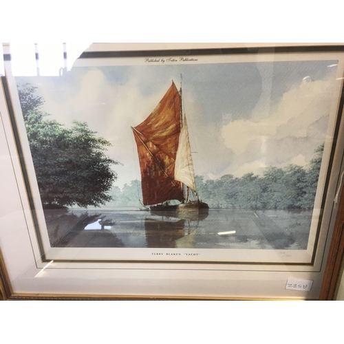 466 - 4 F/G PICTURES, 3 OF BOATS & 1 IS OF THE MOORS