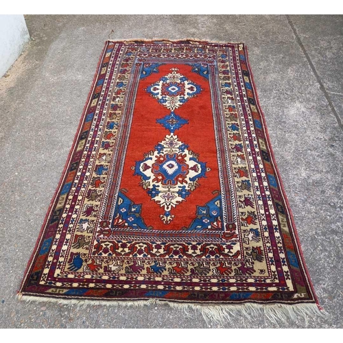 475 - 3 PATTERNED RUGS