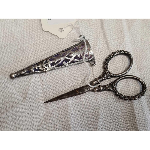 649 - PAIR OF CHATELAINE SCISSORS