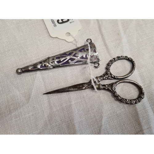 649 - PAIR OF CHATELAINE SCISSORS