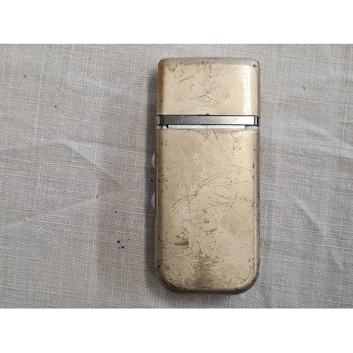 686 - UNUSUAL ART DECO LIGHTER WITH DOLPHIN MOTIF