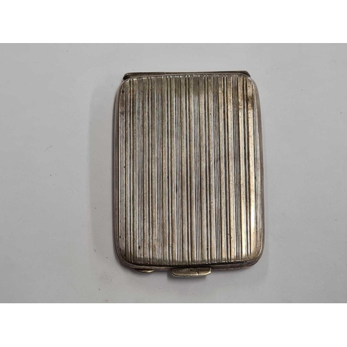 697 - A SILVER MATCH BOX HOLDER