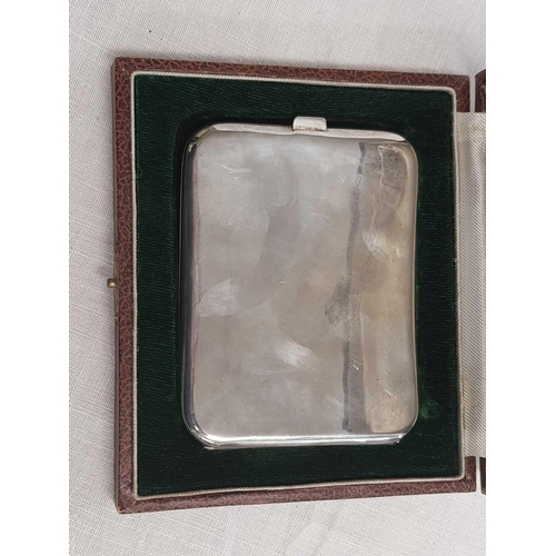 763 - THAILAND STERLING SILVER CIGARETTE CASE IN BOX