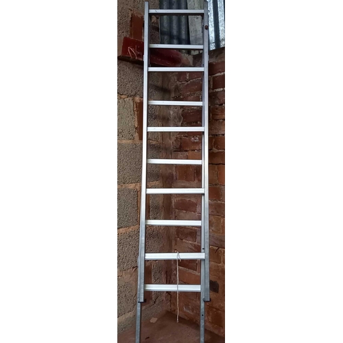 78 - THREE WAY TOP FLIGHT STEP LADDER & A YOUNGMAN LOFT LADDER