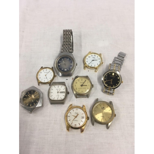 820 - BAG OF VINTAGE WATCHES