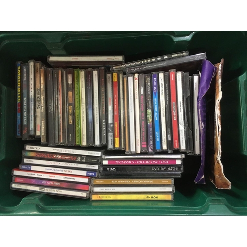 868 - 4 CARTONS OF VARIOUS CD'S