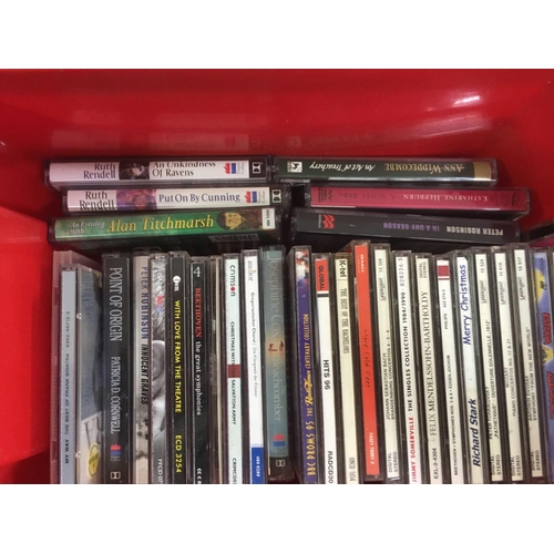 868 - 4 CARTONS OF VARIOUS CD'S