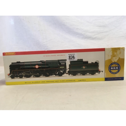 874 - HORNBY LOCOMOTIVE, NATIONAL RAILWAY MUSEUM COLLECTION SPECIAL EDITION, BOXED