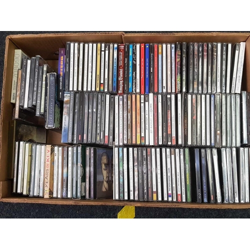 889 - CARTON OF VARIOUS CD'S