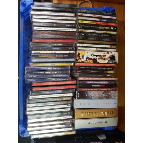 890 - 2 CARTONS OF MISC CD'S