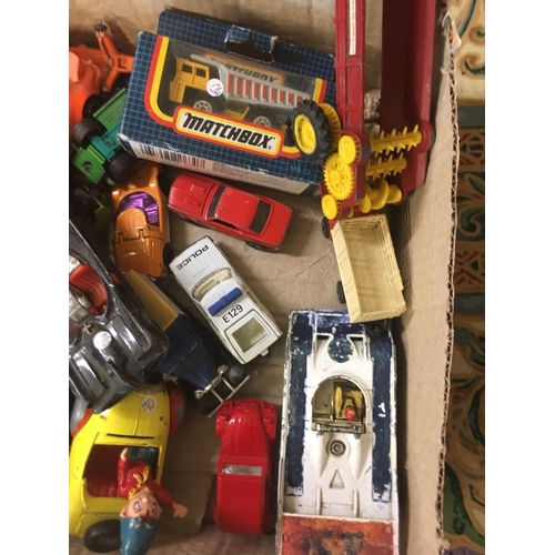 920 - CARTON OF PLAY WORN TOYS