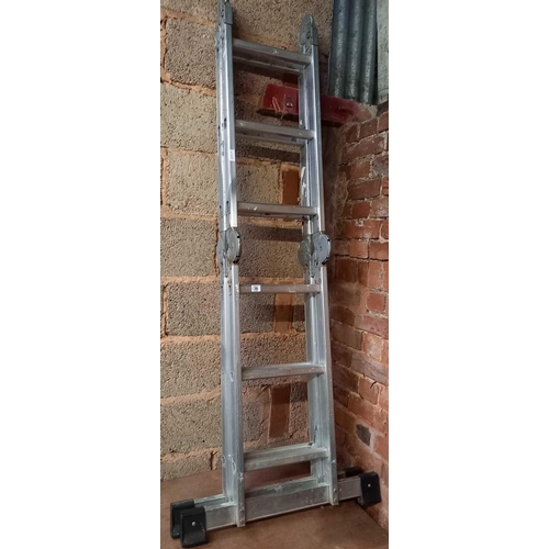 79 - 4 WAY ALUMINIUM COMBINATION LADDER