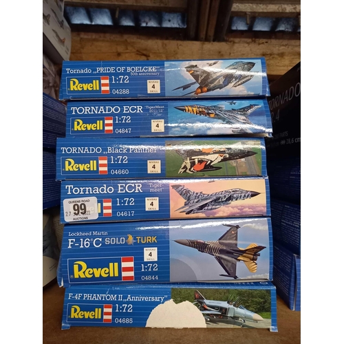 99 - 6 BOXED AEROPLANE'S, TORNADO, F16