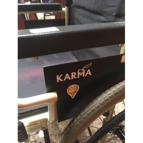 191 - KARMA WHEEL CHAIR