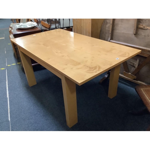 229 - MODERN BEECH TABLE