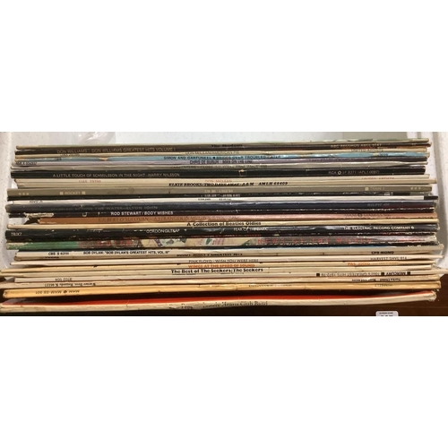 311 - CARTON OF APPROX 30, MAINLY ROCK LP'S INCL; BEATLES, ELTON JOHN, QUEEN ETC