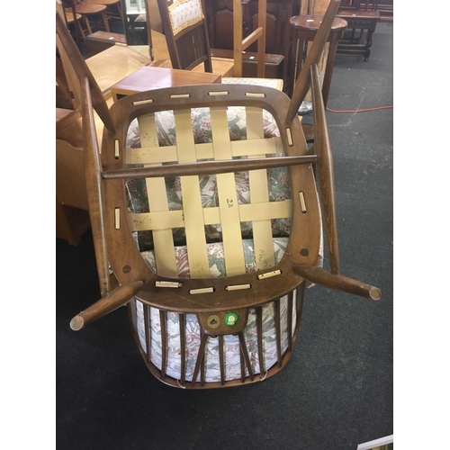 476 - PAIR OF ERCOL GOLDEN DAWN FIRESIDE CHAIRS